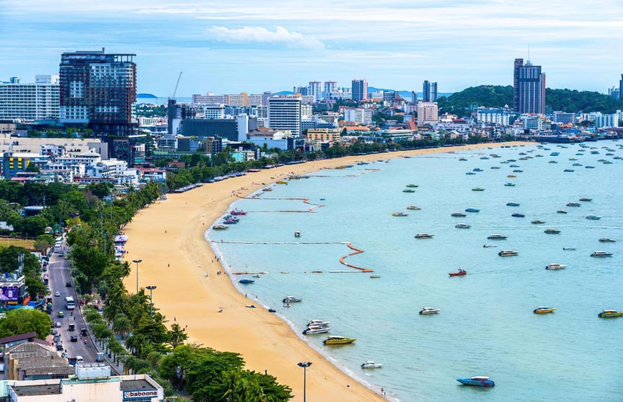 Amazing Infinity Pool Condo Next To The Beach Pattaya Eksteriør billede